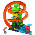 HOTWHEELS PISTA CITY  T-REX  BLAZE BATTLE